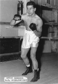 Steve Mamakos boxer