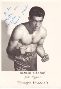 Renato Giacche' boxeur