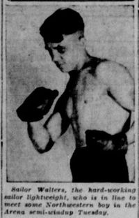 Sailor Al Walters boxer