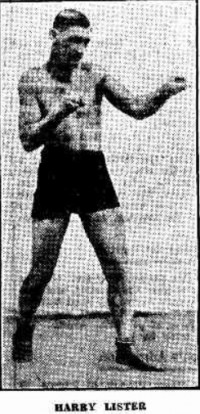 Harry Lister boxer