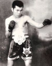 Young Tarley boxer