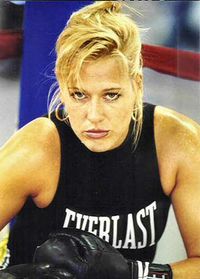 Kathy Rivers boxer