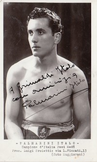 Italo Palmarini boxeur