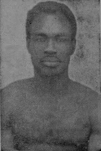 Bisonte Negro boxer