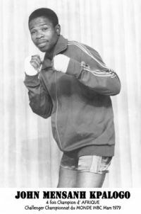 John Kodjo Mensan boxeur