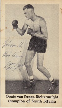 Danie van Graan boxeador
