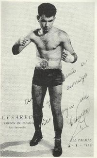 Cesareo Barrera boxer