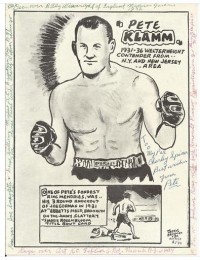 Pete Klamm boxeur