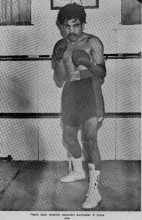 Pedro Solo boxeur