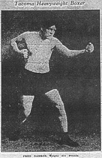 Fred Dabroe boxeur