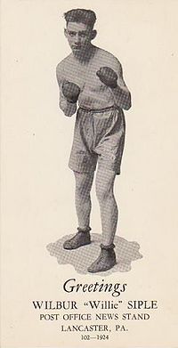 Willie Siple boxeador
