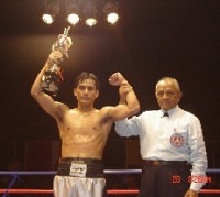 Alan Paredes boxeur