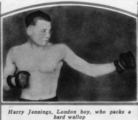 Harry Jennings boxer