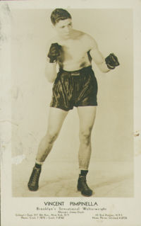 Vince Pimpinella boxer