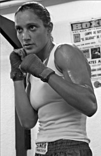 Silvia Leon boxeador