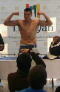 Sergio Alberto Anjel boxer