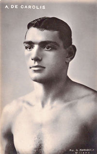 Armando De Carolis boxeur