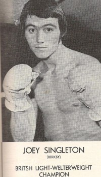 Joey Singleton boxer