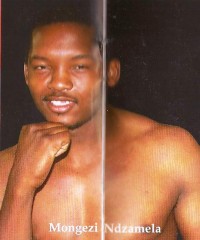 Mongezi Ndzamela boxer