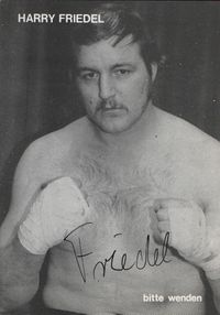 Harry Friedel boxeur