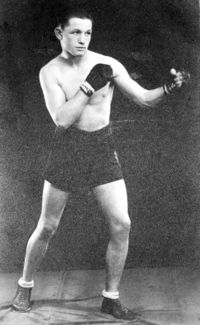 Seaman Bill Storrie boxer