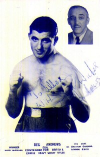 Reg Andrews boxer