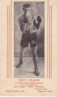 Morty Kelleher boxer