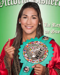 Victoria Cisneros boxeur