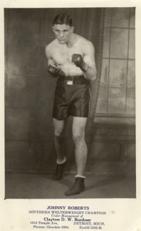 Johnny Roberts boxer