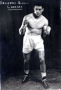 Orlando Dolci boxeur