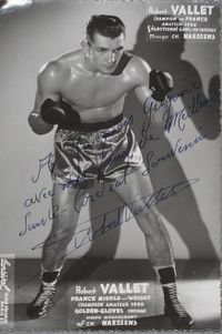 Robert Vallet boxeur
