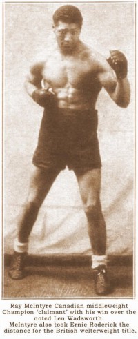 Ray McIntyre boxer