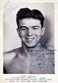 Hubert Gagnier boxer