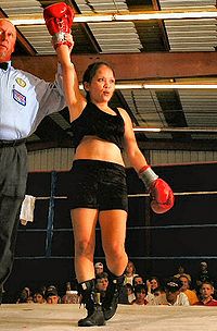 Sarah Goodson boxeur