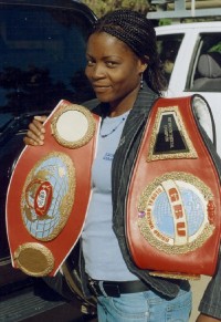 Esther Phiri boxeador