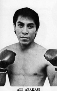Ali Afakasi boxer