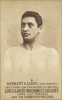 Herbert Maori Slade boxer