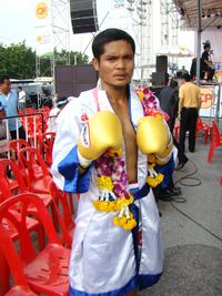 Javier Malulan boxeur