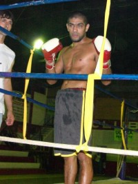 Orlando Marcelo Colque boxeur