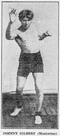 Johnny Gilbert boxer