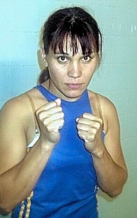 Claudia Andrea Lopez boxeur