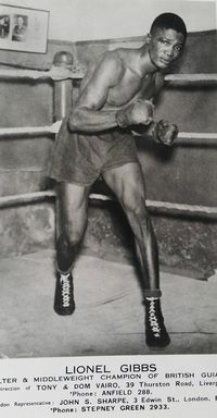 Lionel Gibbs boxeur