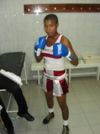 Paulina Cardona boxeador