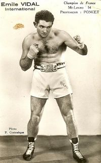 Emile Vidal boxer