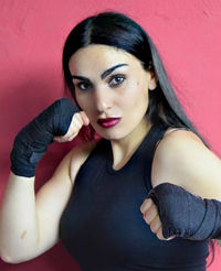 Elene Sikmashvili boxeur