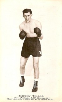 Mickey Tollis boxer