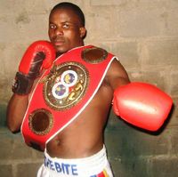Gottlieb Ndokosho boxeur