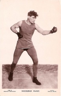 Bandsman Jack Blake boxer