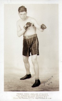 Primo Ubaldo boxeur