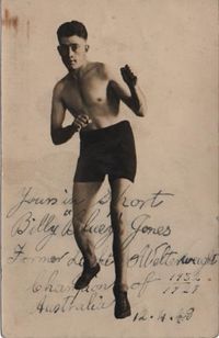 Billy (Bluey) Jones boxer